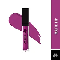 Syfer Ultra Smooth Matte Liquid Lipstick, Smooth Lip Color, Weightless Finish, Silky Matte Finish, Iconic Lip, Matte Finish, Matte Lipstick, Liquid Lipstick 6ml (Big Berry)-thumb1