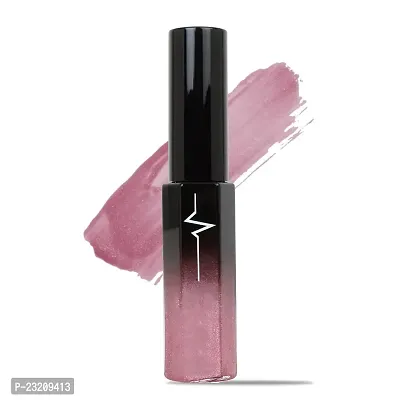 Syfer Crystal Brilliance Glitters Lip Gloss For Long Lasting Glossy Look 8 ml (Shade-15)-thumb0