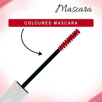 Syfer Light Weight Colorful Natural Mascara, Smudge Proof  Long Lasting Eye Makeup Tool For Personal  Professional,6ml (Imperial Red)-thumb4