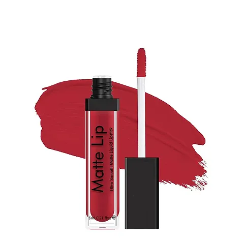 Syfer Ultra Smooth Matte Liquid Lipstick, Smooth Lip Color, Weightless Finish, Silky Matte Finish, Iconic Lip, Matte Finish, Matte Lipstick, Liquid Lipstick 6ml