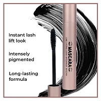 Syfer Dense Mascara, Lengthening Smudge Proof, Water Resistant, Liquid Lash Extending Tubing, No Clump Flakes Fades, Full-Size Black Eye Mascara For Girl and Women 9ml-thumb1