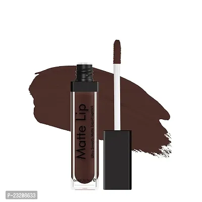 Syfer Ultra Smooth Matte Liquid Lipstick, Smooth Lip Color, Weightless Finish, Silky Matte Finish, Iconic Lip, Matte Finish, Matte Lipstick, Liquid Lipstick 6ml (Coffee)