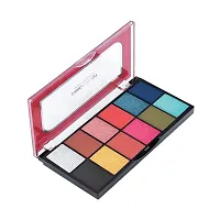 Syfer 12 Shades Dance of Joy Eyeshadow Palette Highly Pigmented and blendable Multicolor Matte and shimmer finish-thumb1