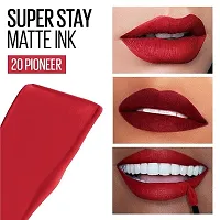 Syfer Liquid Matte Lipstick, Long Lasting, 16hr Wear, Superstay Matte Ink (20 Pioneer)-thumb2