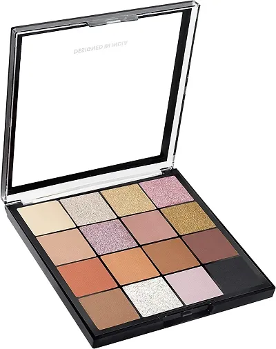 Syfer Highly Pigmented Mesmereyes Smoky eyes, 16 colour Eyeshadow Palette | Multicolor | Matte Finish | Shimmery Eye Shadow Palette