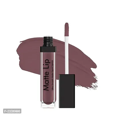 Syfer Ultra Smooth Matte Liquid Lipstick, Smooth Lip Color, Weightless Finish, Silky Matte Finish, Iconic Lip, Matte Finish, Matte Lipstick, Liquid Lipstick 6ml (Spicy Nude)