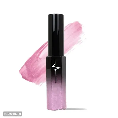 Syfer Crystal Brilliance Glitters Lip Gloss For Long Lasting Glossy Look 8 ml (Shade-03)-thumb0