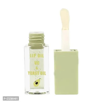 Syfer Natural Lip Oil VC  Yeast Oil, Long Lasting Moisturization  Nourishment for Girl  Women - 4ml (Avocado)-thumb2