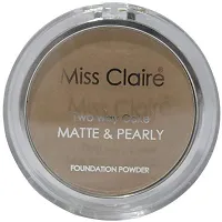 Miss Claire Two Way Cake Matte and Pearly Powder 23, Beige, 7 g-thumb2