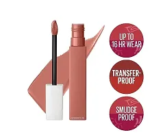 Syfer Liquid Matte Lipstick, Long Lasting, 16hr Wear, Superstay Matte Ink (65 Seductress)-thumb1