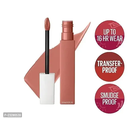 Syfer Liquid Matte Lipstick, Long Lasting, 16hr Wear, Superstay Matte Ink (65 Seductress)-thumb2