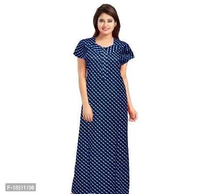 Comfortable Cotton Printed Nightdress For Women