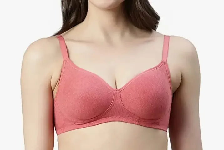 Stylish Blend Solid Bras For Women