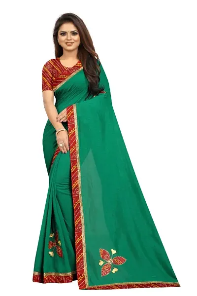 Stylish Silk Saree with Blouse piece For Women