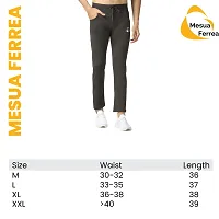 Mesua Ferrea Joggers Gym Pants for Men | Slim Fit Athletic Track Pants |Casual Running Workout Pants with Front and Back Pockets | 4 Way Stretchable Trackpants-thumb1