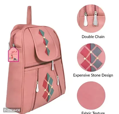 Stylish PU Backpack For Women