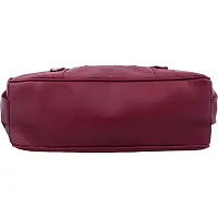ENVATO Women's Designer Handbag Pack Of 1 (Maroon)-thumb3