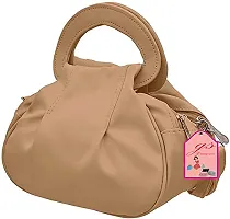 ENVATO Mini Sling Bag For Girls/Woman (TAN)-thumb1
