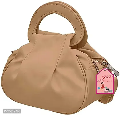 ENVATO Mini Sling Bag For Girls/Woman (TAN)-thumb2