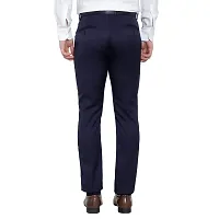 De NoVo Men's Regular Formal Trouser | Stylish Fit Men Wear Pants for Office or Party | Mens Fashion Dress Trousers Pant-thumb4