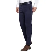 De NoVo Men's Regular Formal Trouser | Stylish Fit Men Wear Pants for Office or Party | Mens Fashion Dress Trousers Pant-thumb3