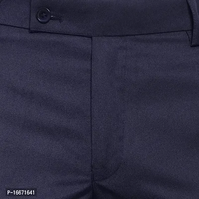 De NoVo Men's Regular Formal Trouser | Stylish Fit Men Wear Pants for Office or Party | Mens Fashion Dress Trousers Pant-thumb3