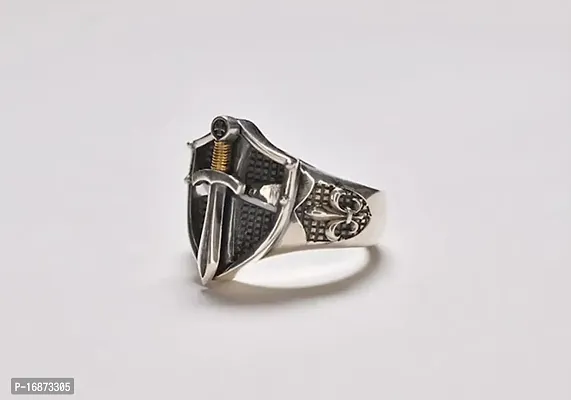 AJS Latest Unisex fashionable Rings (Talvar Ring)-thumb5