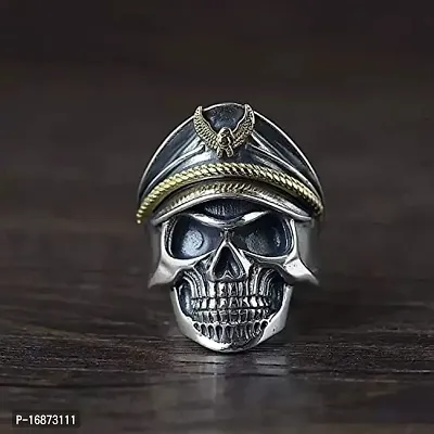 AJS Latest Men's Skull Finger Ring For Men-thumb4