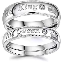 AJS King and Queen lovers valentine couple ring-thumb1