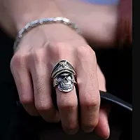 AJS Latest Men's Skull Finger Ring For Men-thumb4