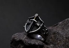 AJS Latest Unisex fashionable Rings (Talvar Ring)-thumb2