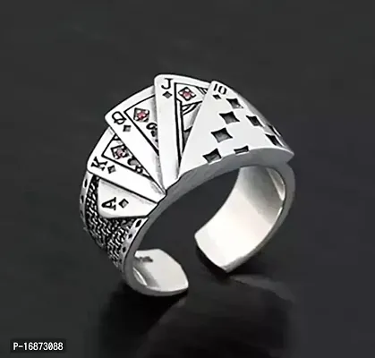 AJS Latest Unisex fashionable Rings (Poker ring)-thumb4
