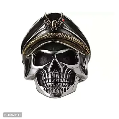 AJS Latest Men's Skull Finger Ring For Men