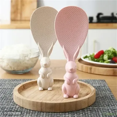 Rabbit Handle Rice Shovel 2 Pcs