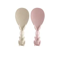 Rabbit Handle Rice Shovel 2 Pcs-thumb1