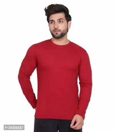 New Stylish Round Neck Full Sleeve T-Shirt-thumb0