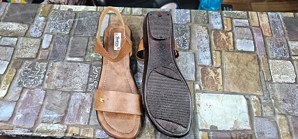 brown sandal for women-thumb2