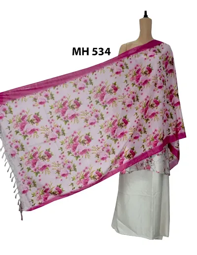 Katanslub Digital Floral Dupatta