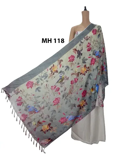 Katanslub Digital Floral Dupatta