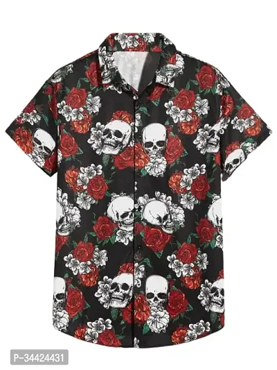 Elegant Cotton Printed Casual Shirts For Men And Boys-thumb0