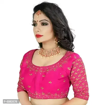 Classic Banglori Silk Embroidered Blouses for Women-thumb3