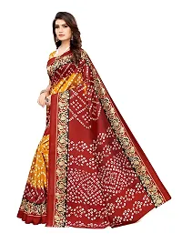 Attractive Art Silk Saree with Blouse piece For WomenPack Of 1-thumb1