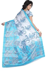 Attractive Art Silk Saree with Blouse piece For WomenPack Of 1-thumb1