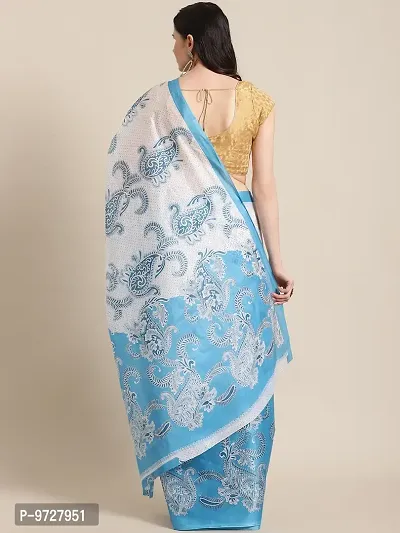 Attractive Art Silk Saree with Blouse piece For WomenPack Of 1-thumb2