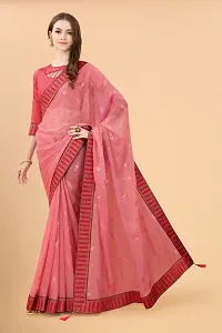 Attractive Art Silk Saree with Blouse piece For WomenPack Of 1-thumb1