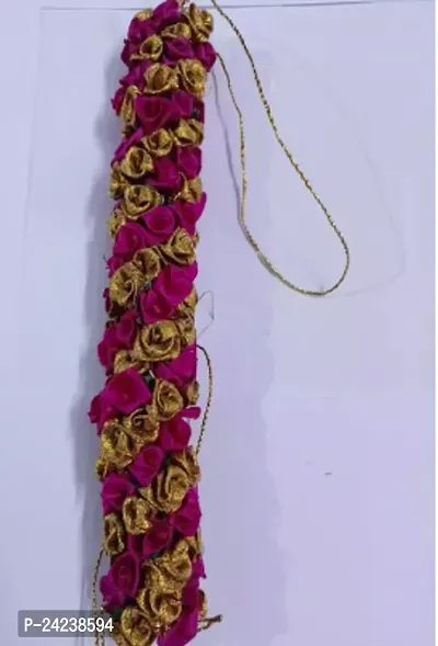 Artificial Flower Juda Hair Accessories Set Pack Of-2