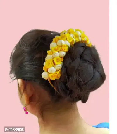 Artificial Hair Gajra Hair Accessory Set