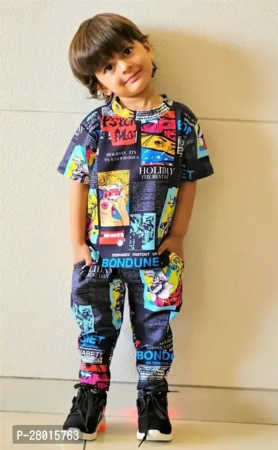 Classic Printed Clothing set for Kids Boy-thumb0