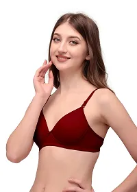 Queen Lingerie Heavy Padded Lycra Bra Set for Every Day Comfort with Multi Color and Wide rang of Size and Unique Pattern-thumb4