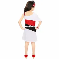 KIRDEE Girls Knee Length Party Dress-thumb3